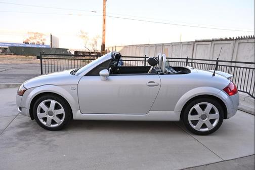 Silver 2001 Audi TT Roadster