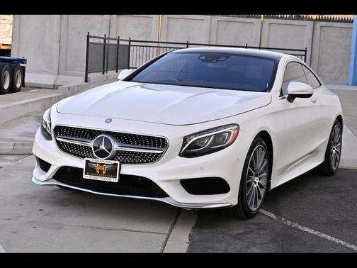 designo Diamond White Metallic 2016 Mercedes-Benz S-Class S 550 Coupe 4MATIC