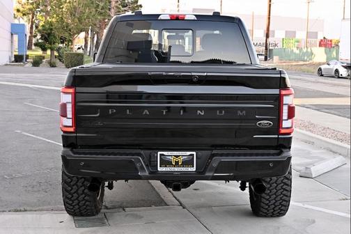 Agate Black Metallic 2022 Ford F-150 Platinum