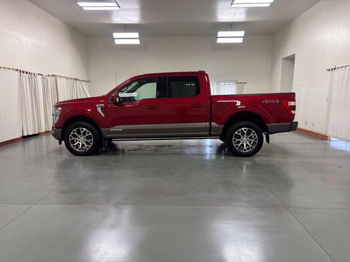 Rapid Red Metallic Tinted Clearcoat 2023 Ford F-150 King Ranch