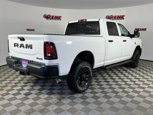 Bright White Clearcoat 2026 RAM 2500 Tradesman Crew Cab 4x4 6'4' Box