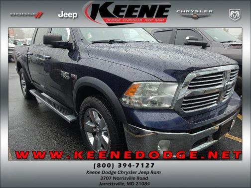 True Blue Pearlcoat 2013 RAM 1500 Big Horn