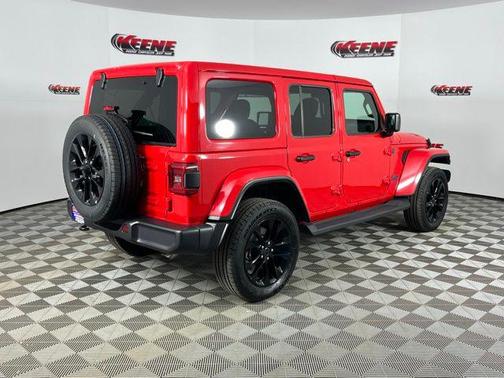 Firecracker Red Clearcoat 2025 Jeep Wrangler 4xe Sahara