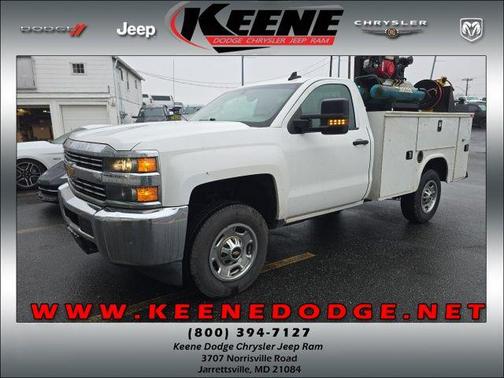 Summit White 2017 Chevrolet Silverado 2500 WT