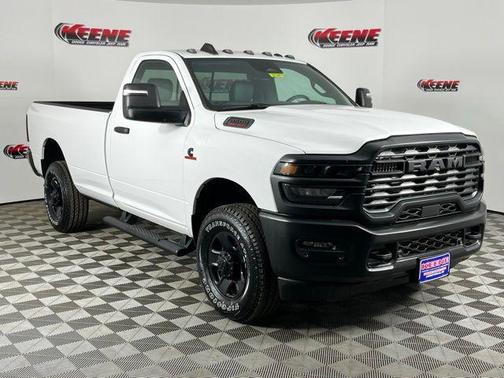 Bright White Clearcoat 2026 RAM 3500 Tradesman Regular Cab 4x4 8' Box
