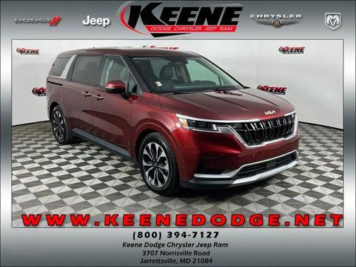 Flare Red 2024 Kia Carnival EX