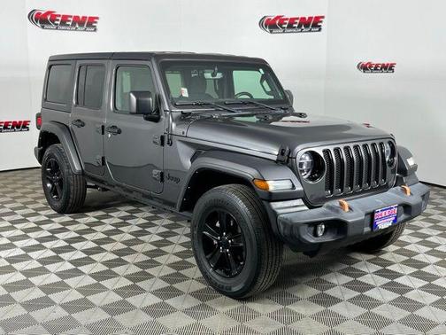 Granite Crystal Metallic Clearcoat 2022 Jeep Wrangler Unlimited Sport Altitude