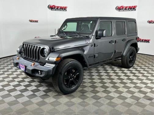 Granite Crystal Metallic Clearcoat 2022 Jeep Wrangler Unlimited Sport Altitude