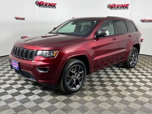 Velvet Red Pearlcoat 2021 Jeep Grand Cherokee 80th Anniversary 4x4