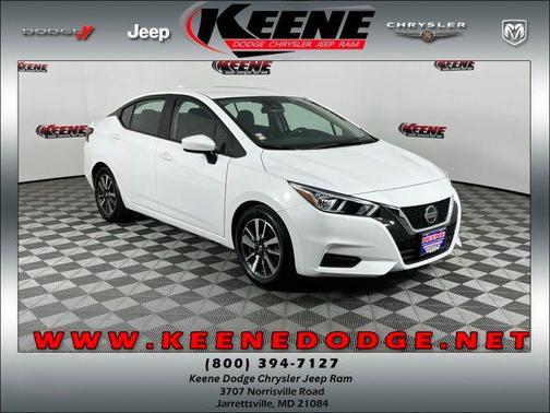 Aspen White Tricoat 2022 Nissan Versa 1.6 SV