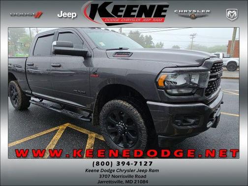 Granite Crystal Metallic Clearcoat 2022 RAM 2500 Big Horn Crew Cab 4x4 6'4' Box