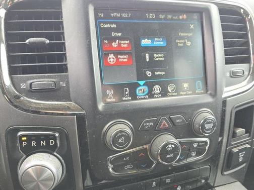 2017 RAM 1500 Night Quad Cab 4x4 6'4' Box