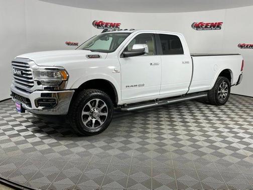 Bright White Clearcoat 2021 RAM 3500 Longhorn