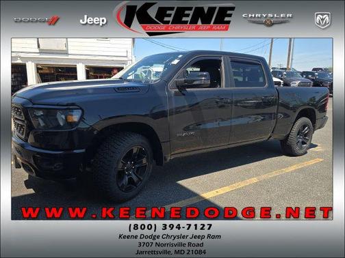 Diamond Black Crystal Pearlcoat 2023 RAM 1500 Big Horn/Lone Star