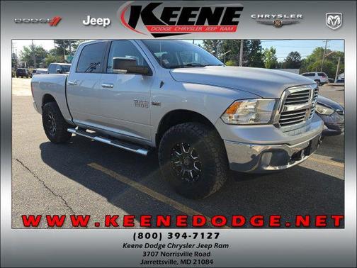 Bright Silver Metallic Clearcoat 2016 RAM 1500 Big Horn