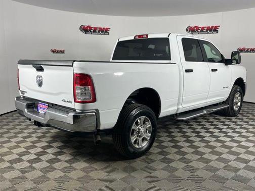 Bright White Clearcoat 2024 RAM 2500 Big Horn Crew Cab 4x4 6'4' Box