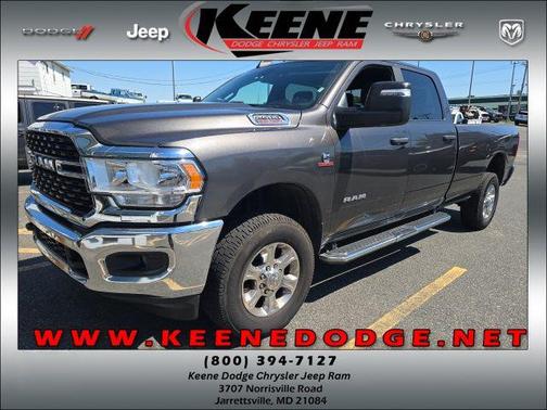Granite Crystal Metallic Clearcoat 2024 RAM 2500 Big Horn Crew Cab 4x4 8' Box