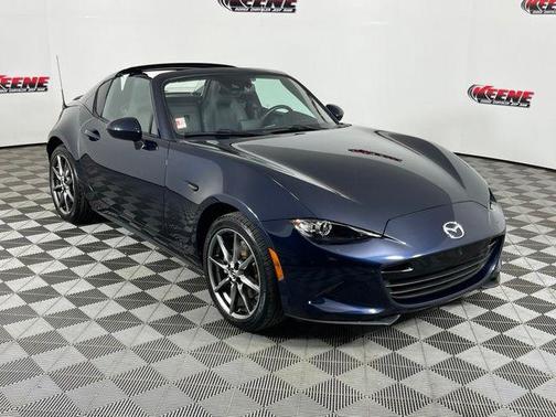 Deep Crystal Blue Mica 2022 Mazda MX-5 Miata RF Grand Touring