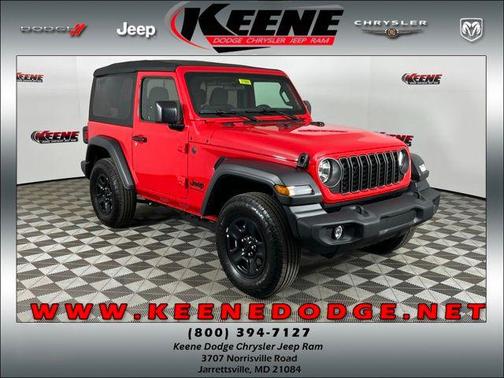 Firecracker Red Clearcoat 2026 Jeep Wrangler Sport