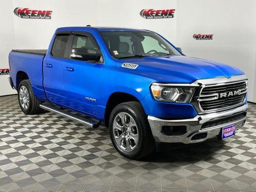 Hydro Blue Pearlcoat 2021 RAM 1500 Big Horn/Lone Star
