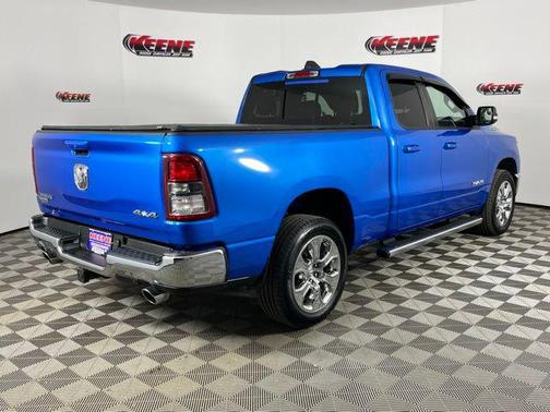 Hydro Blue Pearlcoat 2021 RAM 1500 Big Horn/Lone Star