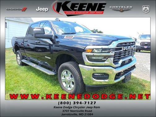 Diamond Black 2025 RAM 2500 Big Horn Crew Cab 4x4 6'4' Box