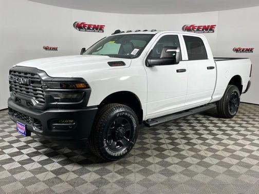 Bright White Clearcoat 2026 RAM 2500 Tradesman Crew Cab 4x4 6'4' Box