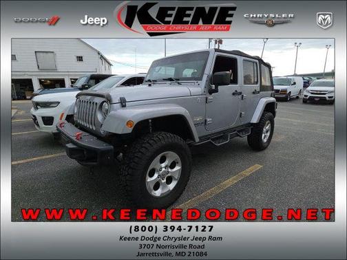 Billet Silver Metallic Clearcoat 2015 Jeep Wrangler Unlimited Sahara