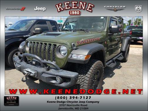 Sarge Green Clearcoat 2021 Jeep Gladiator Mojave 4x4