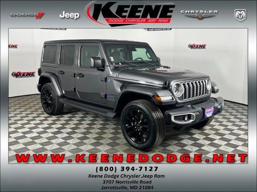 Granite Crystal Metallic Clearcoat 2025 Jeep Wrangler 4xe Sahara