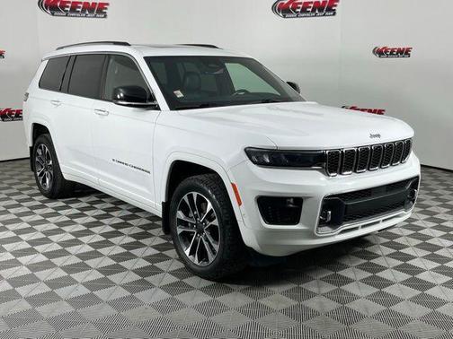 Bright White Clearcoat 2021 Jeep Grand Cherokee L Overland