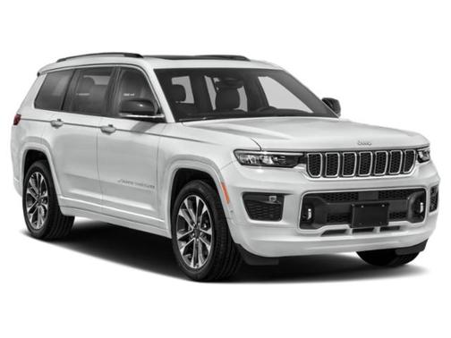 Bright White Clearcoat 2021 Jeep Grand Cherokee L Overland
