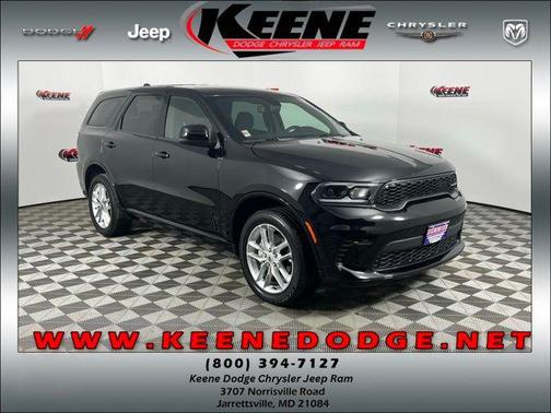 DB Black Crystal Clearcoat 2024 Dodge Durango GT AWD