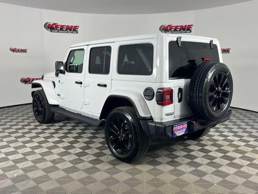 Bright White Clearcoat 2025 Jeep Wrangler 4xe Sahara