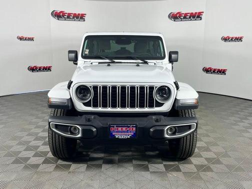 Bright White Clearcoat 2025 Jeep Wrangler 4xe Sahara