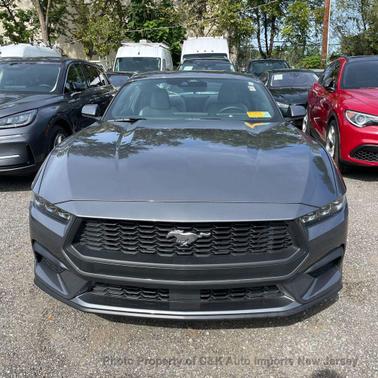 Carbonized Gray Metallic 2025 Ford Mustang EcoBoost