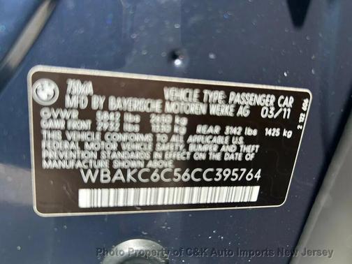 Carbon Black Metallic 2012 BMW 750 i xDrive