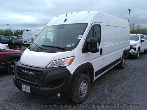 Bright White Clearcoat 2025 RAM ProMaster 3500 High Roof