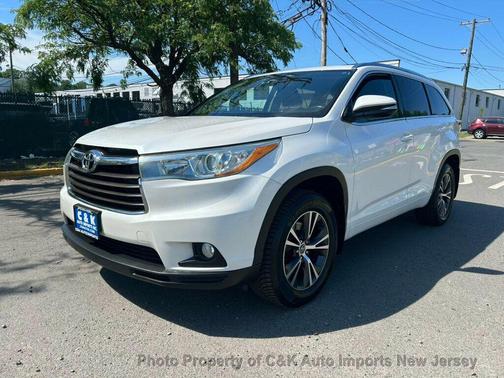 Blizzard Pearl 2016 Toyota Highlander XLE