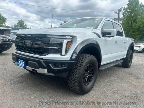 Space White Metallic 2025 Ford F-150 Raptor