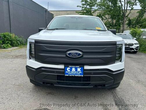 Oxford White 2022 Ford F-150 Lightning Pro