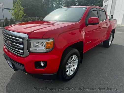 Cardinal Red 2015 GMC Canyon SLE