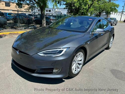 Midnight Silver Metallic 2017 Tesla Model S 100D