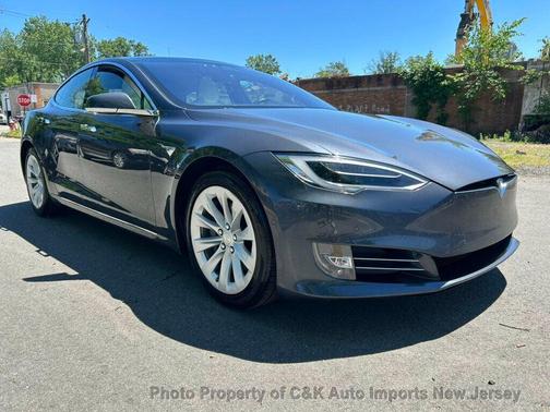 Midnight Silver Metallic 2017 Tesla Model S 100D