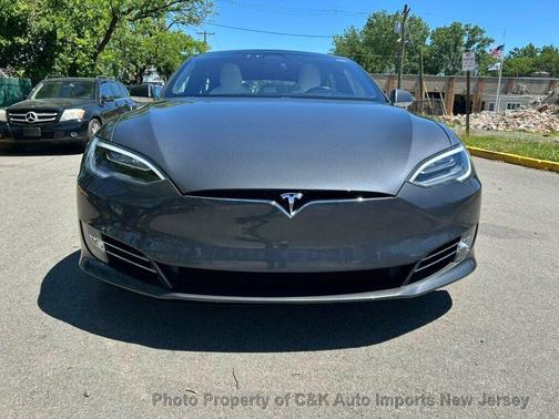 Midnight Silver Metallic 2017 Tesla Model S 100D