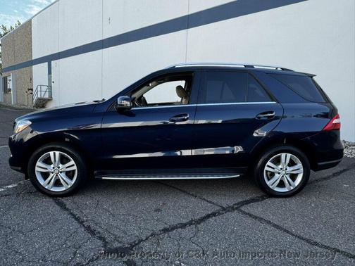 Lunar Blue Metallic 2013 Mercedes-Benz M-Class 4MATIC