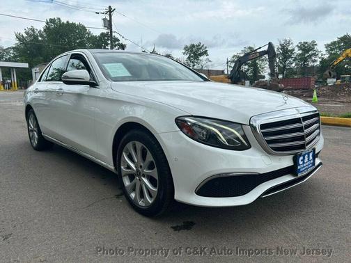 Polar White 2018 Mercedes-Benz E-Class 4MATIC