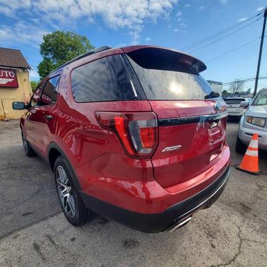 Ruby Red Metallic Tinted Clearcoat 2017 Ford Explorer sport