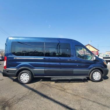 Blue 2015 Ford Transit-350 XLT