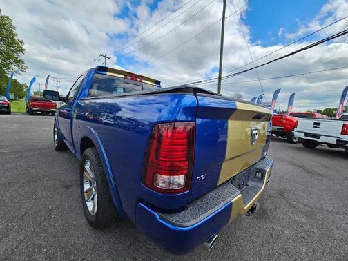 True Blue Pearl Coat 2017 RAM 1500 Sport